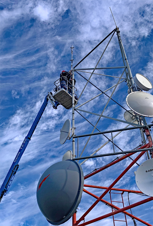 Great Falls Antenna Installation 190615