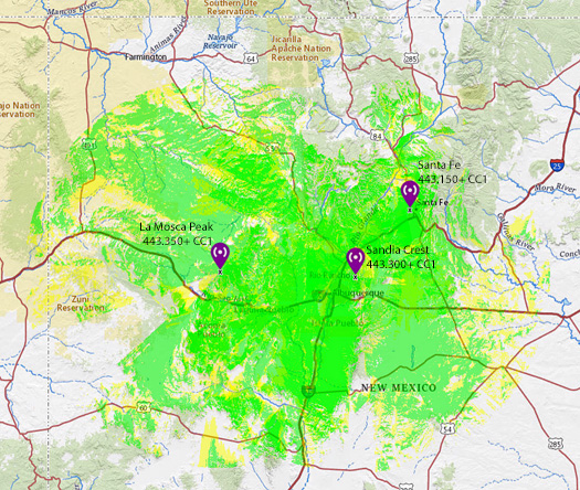 New Mexico UHF DMR Coverage v3 small