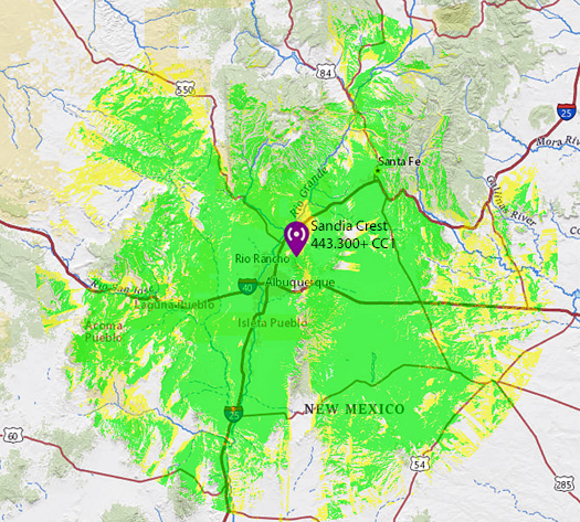 Sandia Crest coverage small